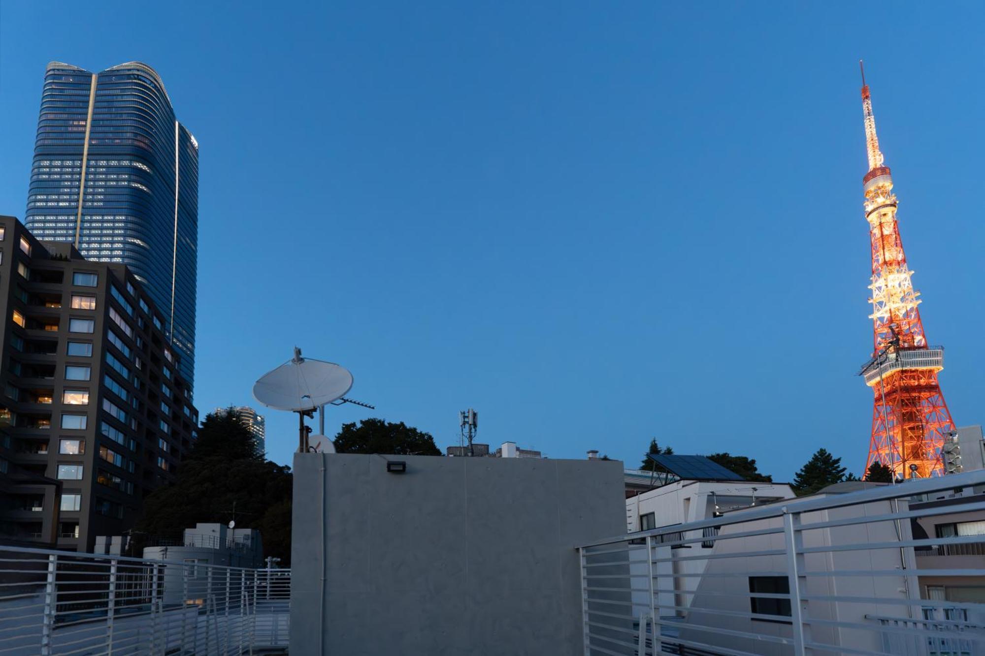 Azabu Modern House The Tokyo Tower Can Be Seen From The Villa 500M2 Εξωτερικό φωτογραφία